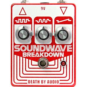 Death By Audio Soundwave Breakdown fuzz effectpedaal