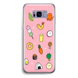 Happy bento friends: Samsung Galaxy S8 Plus Transparant Hoesje