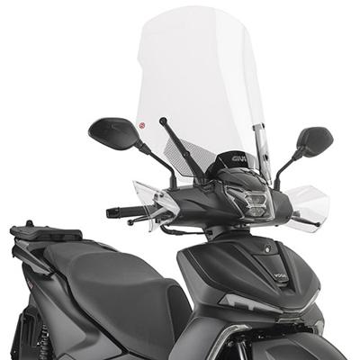 GIVI Windscherm, moto en scooter, D9265ST Verhoogd transparant