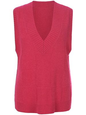Slip-over  100% scheerwol Van Anna Aura pink