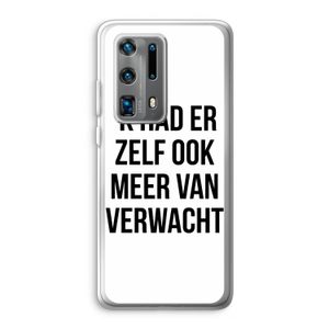 Meer verwacht: Huawei P40 Pro Plus Transparant Hoesje
