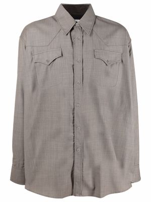 OUR LEGACY chemise à manches longues - Gris