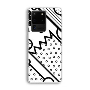 Pop Art #4: Samsung Galaxy S20 Ultra Transparant Hoesje