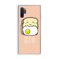 Sleep All Day: Samsung Galaxy Note 10 Plus Transparant Hoesje