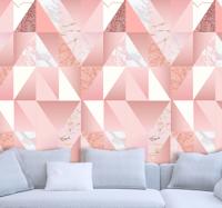 Behang marmer Roze marmeren textuur