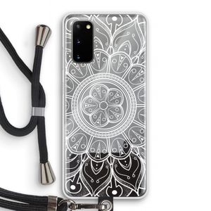 Roses Are Red: Samsung Galaxy S20 Transparant Hoesje met koord