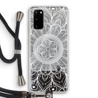 Roses Are Red: Samsung Galaxy S20 Transparant Hoesje met koord