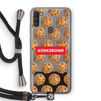 Koekerond: Samsung Galaxy A11 Transparant Hoesje met koord