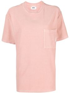 Autry t-shirt Tennis à poche poitrine - Rose