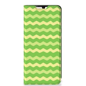 Samsung Galaxy A33 5G Hoesje met Magneet Waves Green