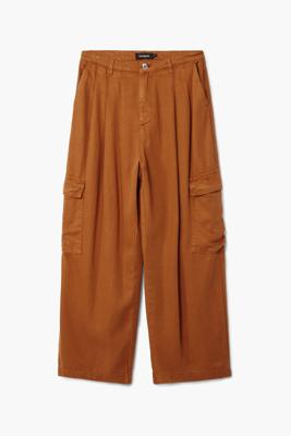 Vloeiende cargobroeken - WHITE - XL