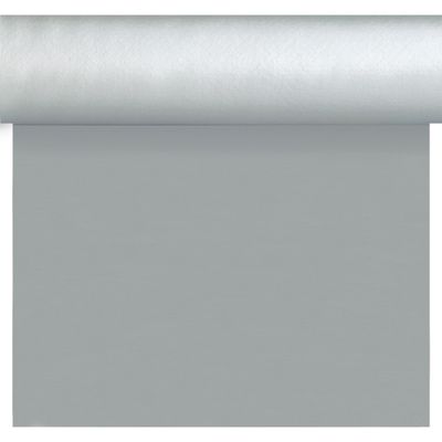 Bruiloft/huwelijk zilveren tafelloper/placemats 40 x 480 cm