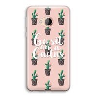 Cactus quote: HTC U Play Transparant Hoesje