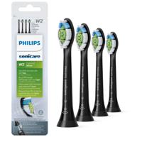 Philips Sonicare opzetborstels Optimal White HX6064/11 - set van 4 - zwart