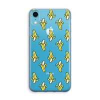 Bananas: iPhone XR Transparant Hoesje Bananas: iPhone XR Transparant Hoesje