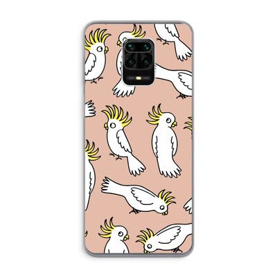 Papegaai: Xiaomi Redmi Note 9 Pro Transparant Hoesje