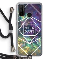 Negenduust ruimte: Huawei P Smart (2020) Transparant Hoesje met koord