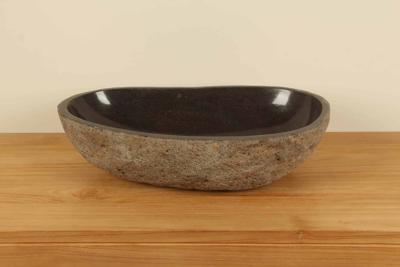 Riviersteen waskom RL040309, 59x36x15 cm