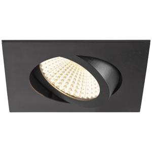 SLV 1007440 NEW TRIA UNIVERSAL 68 LED-inbouwlamp LED 8.6 W Zwart