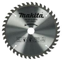 Makita Cirkelzaagblad voor Hout | Standaard | Ø 165mm Asgat 20mm 40T - D-52576