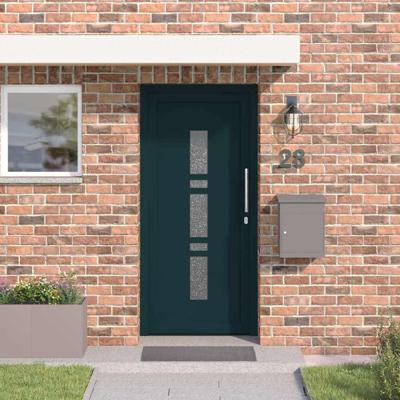 Voordeur Antraciet PVC