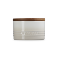 LE CREUSET - Signature - Voorraadpot 0,47l met houten deksel Merinque