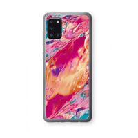 Pastel Echoes: Samsung Galaxy A31 Transparant Hoesje