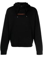 DSQUARED2 hoodie Cipro à logo imprimé - Noir - thumbnail