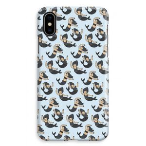 Zeemeermin: iPhone XS Max Volledig Geprint Hoesje