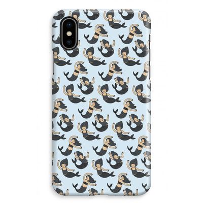 Zeemeermin: iPhone XS Max Volledig Geprint Hoesje