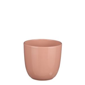 Tusca pot rond l.roze - h13xd13,5cm - Mica Decorations