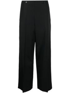 Botter pantalon de tailleur à coupe ample - Noir