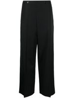 Botter pantalon de tailleur à coupe ample - Noir