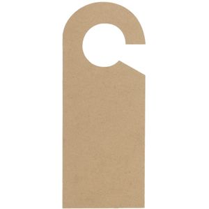 Versier je eigen houten deurhanger