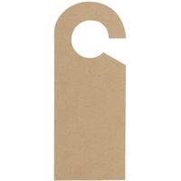Versier je eigen houten deurhanger