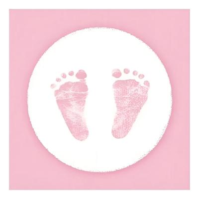 Ambiente Servetten - 20x stuks - roze - babyshower - 33 x 33 cm - papier - meisje geboren