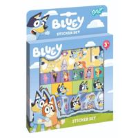 Totum bluey stickerset met speelachtergrond