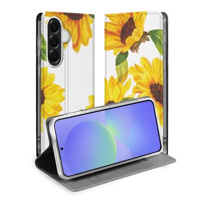Samsung Galaxy A37 | Book Case | Zonnebloemen