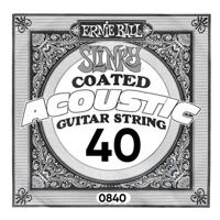 Ernie Ball 0840 Coated Phosphor Bronze .040 Losse Snaar - Per Stuk - Aanbieding, op = op