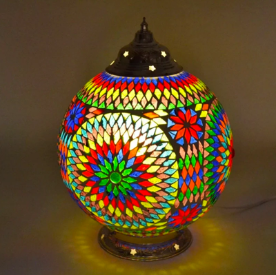 Tafellamp Roya multi-colour in 2 maten