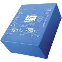 Block FL 6/12 Printtransformator 2 x 115 V 2 x 12 V/AC 6 VA 250 mA - thumbnail