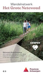 Wandelknooppuntenkaart Wandelnetwerk BE Het Grote Netewoud | Provincie