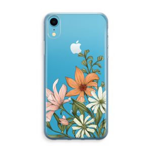 Floral bouquet: iPhone XR Transparant Hoesje