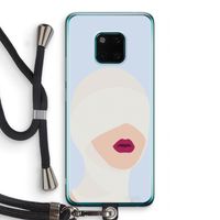 Incognito: Huawei Mate 20 Pro Transparant Hoesje met koord Incognito: Huawei Mate 20 Pro Transparant Hoesje met koord