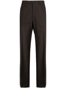 Brioni pantalon Tigullio en laine - Marron