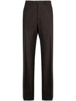 Brioni pantalon Tigullio en laine - Marron