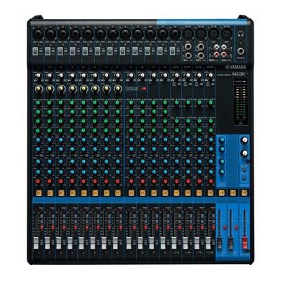 Yamaha MG20 mengpaneel 20 kanalen 20 - 48000 Hz Zwart