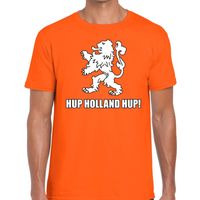 Nederlands elftal supporter shirt Hup Holland Hup oranje voor heren 2XL  -