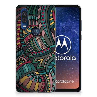 Motorola One Vision | TPU bumper | Aztec
