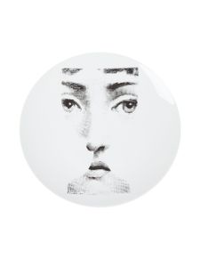 Fornasetti assiette "Tema e variazioni" - Blanc